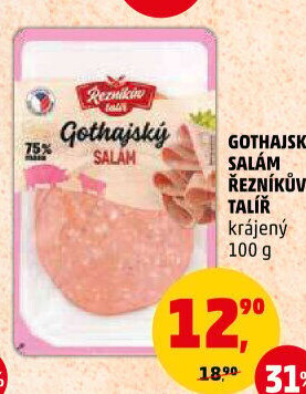 Salám Gothaj Řezníkův talíř