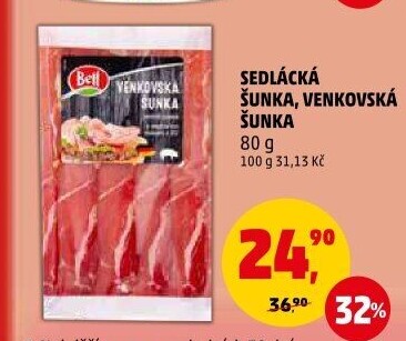 Sedlácká šunka Bell
