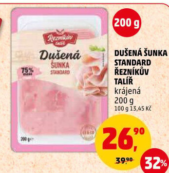 Šunka dušená standard Řezníkův talíř