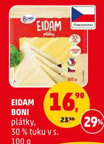 Sýr Eidam 30% Boni