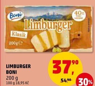 Sýr Limburger Boni