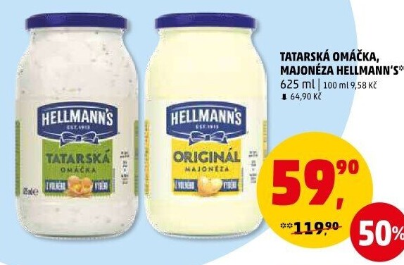 Tatarská omáčka Hellmann'