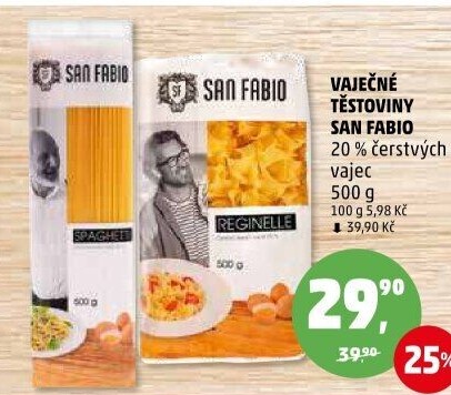 Těstoviny San Fabio