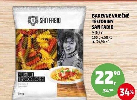 Těstoviny San Fabio