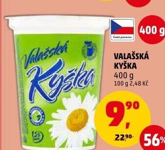 Valašská kyška Mlékárna Valašské Meziříčí