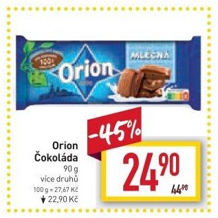 Čokoláda Orion
