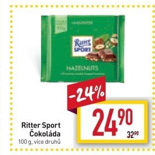 Čokoláda Sport Ritter