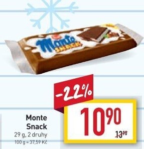 Dezert mléčný Monte Snack Zott