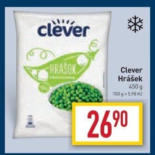 Hrášek mražený Clever