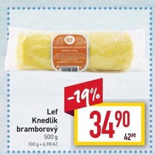 Knedlík bramborový Lef