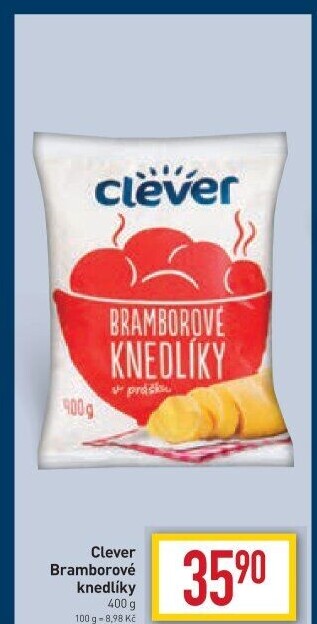 Knedlíky bramborové v prášku Clever