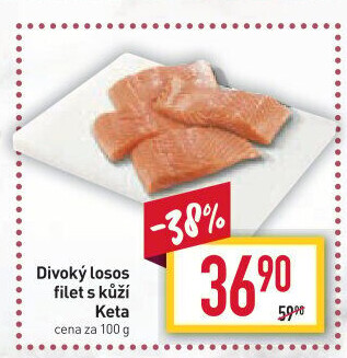 Losos divoký filet Keta