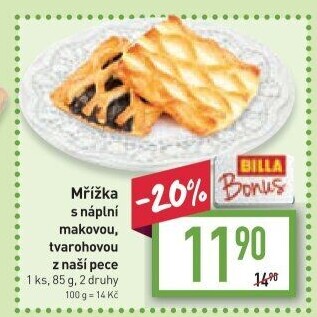 Mřížka s náplní