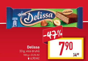 Oplatky celomáčené Delissa Orion