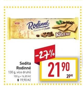 Oplatky Rodinné Sedita