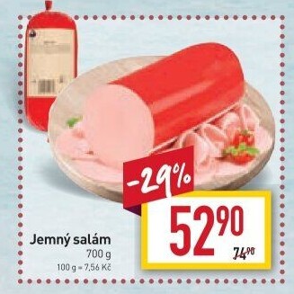 Salám jemný Kostelecké uzeniny