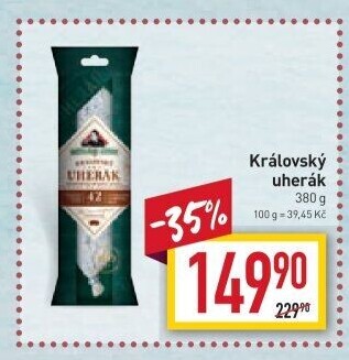 Salám Uherák královský Kostelecké uzeniny