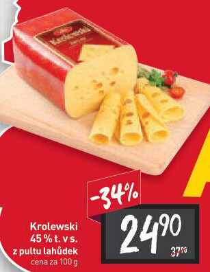 Sýr Krolewski 45% Milkpol
