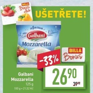 Sýr Mozzarella Galbani