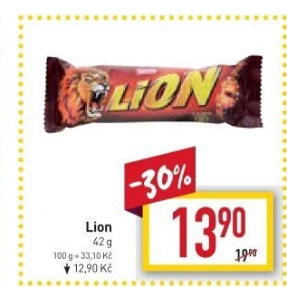 Tyčinka Lion Nestlé
