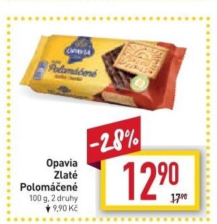 Zlaté polomáčené Opavia