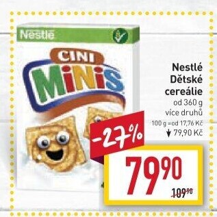 Cereálie Nestlé