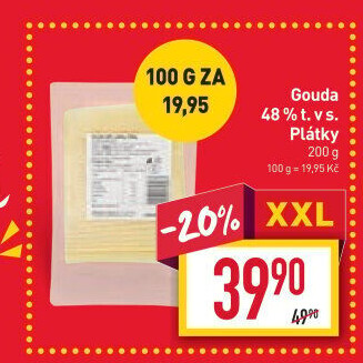 Sýr Gouda 48%