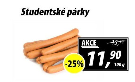 Párky studentské