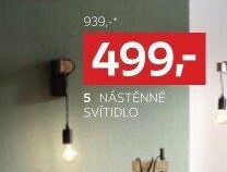 NÁSTĚNNÉ SVÍTIDLO