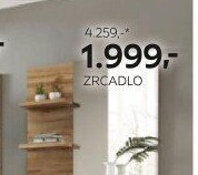 NÁSTĚNNÉ ZRCADLO