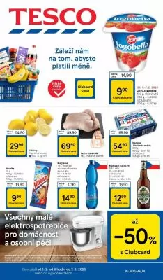 akční leták Tesco 1.2.2023-7.2.2023