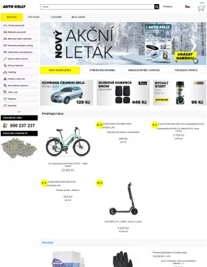 akční leták Auto Kelly 31.1.2023-6.2.2023