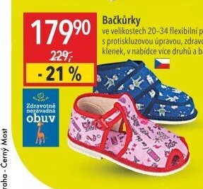 Dětské bačkůrky