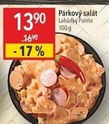 Salát párkový
