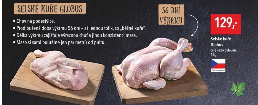 Selské kuře Globus