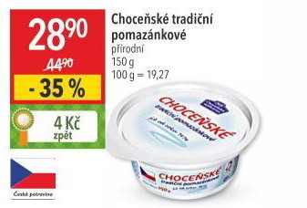 Tradiční pomazánkové Choceňské