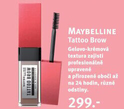 Gel na obočí Tattoo Brow Maybelline