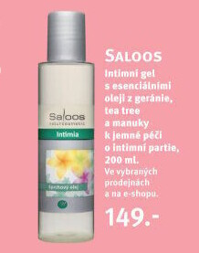 Intimní sprchový gel Saloos