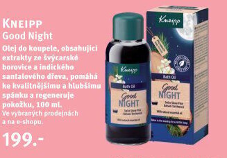 Olej do koupele Kneipp