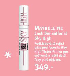 Podkladová báze pod řasenku Lash Sensational Sky High Tinded Primer Maybelline