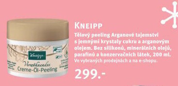 Tělový peeling Arganové tajemství Kneipp