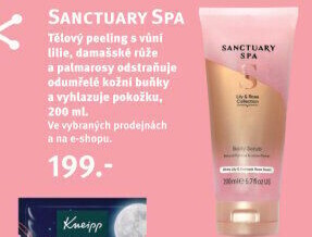 Tělový peeling Sanctuary Spa