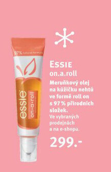 Vyživující olej na nehty a kůžičku on a roll Essie