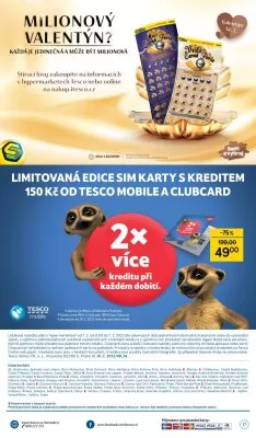 akční leták Tesco 1.2.2023-7.2.2023