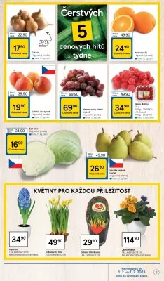 akční leták Tesco 1.2.2023-7.2.2023