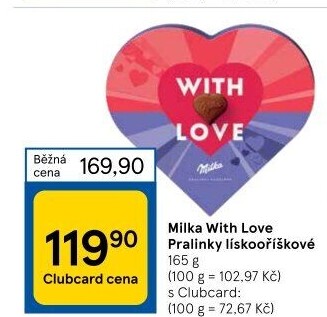 Bonboniéra With Love Milka
