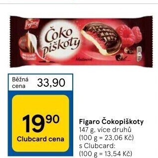 Čokopiškoty Figaro