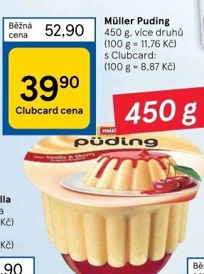 Dezert pudink Müller