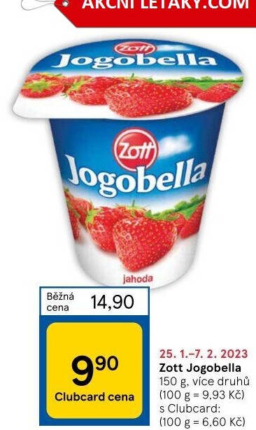 Jogurt Jogobella Zott - Tesco akcniletaky.com