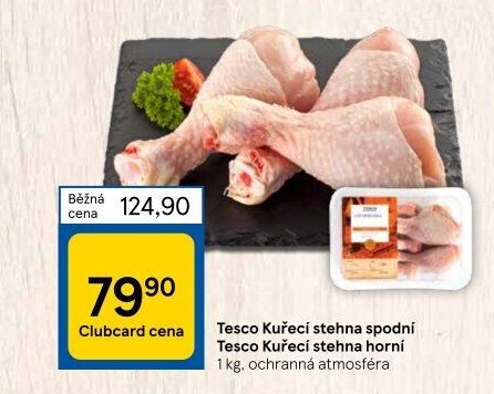 Kuřecí stehna Tesco